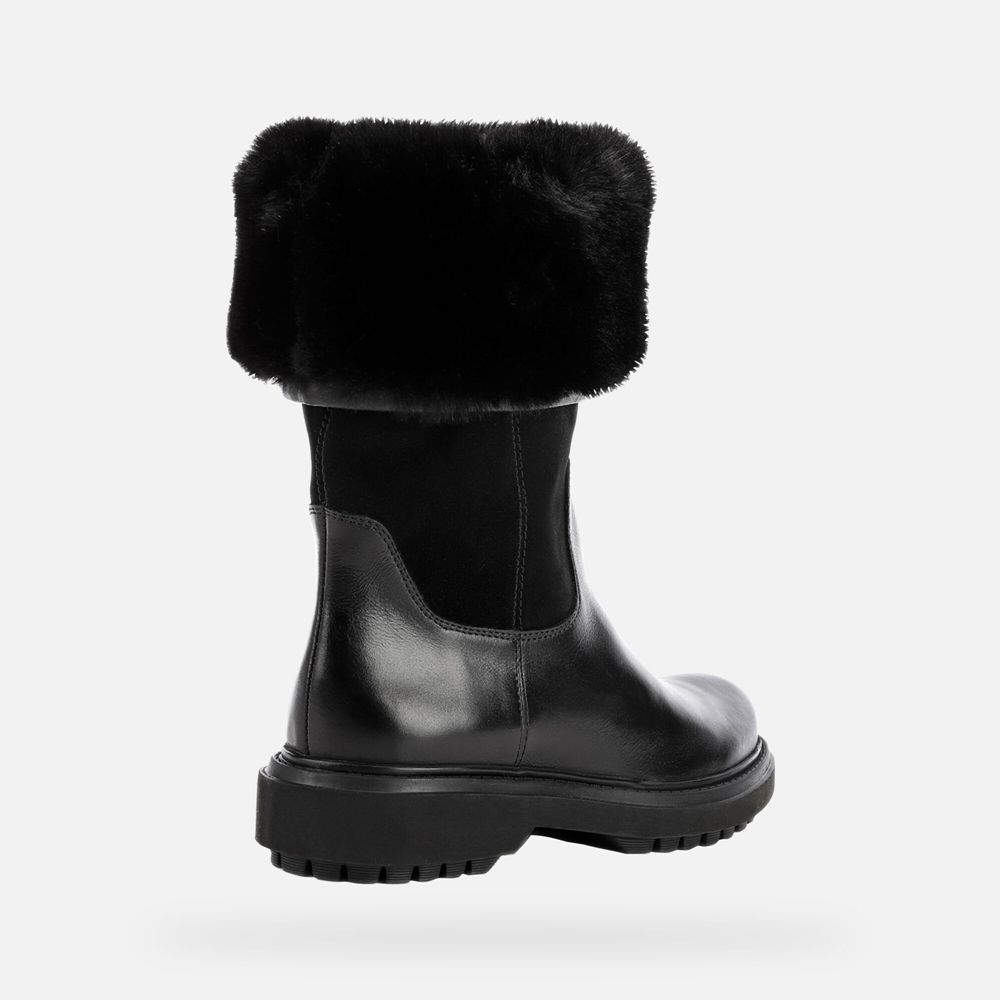 Geox Bayan Bot Siyah - Asheely Abx - NMG-105694